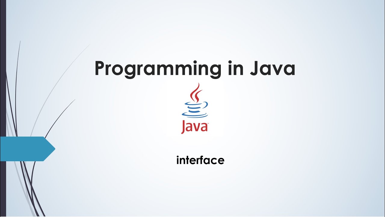 Lecture 05 - Interface - YouTube