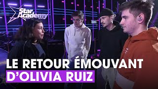 Olivia Ruiz partage son émotion aux demi-finalistes | Star Academy 2023