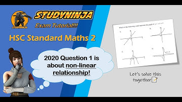 HSC Maths Standard 2020 Question 1 - StudyNinja
