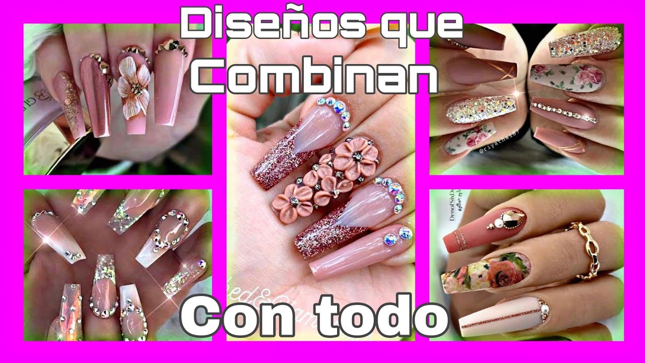 DISEÑOS DE UÑAS ACRÍLICAS QUE COMBINAN CON TODO | MODA DE UÑAS 2022 | LO  MEJOR EN UÑAS DECORADAS - thptnganamst.edu.vn