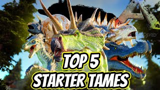 TOP 5 STARTER TAMES TO TAME FIRST IN ARK SURVIVAL EVOLVED 2022!! screenshot 3