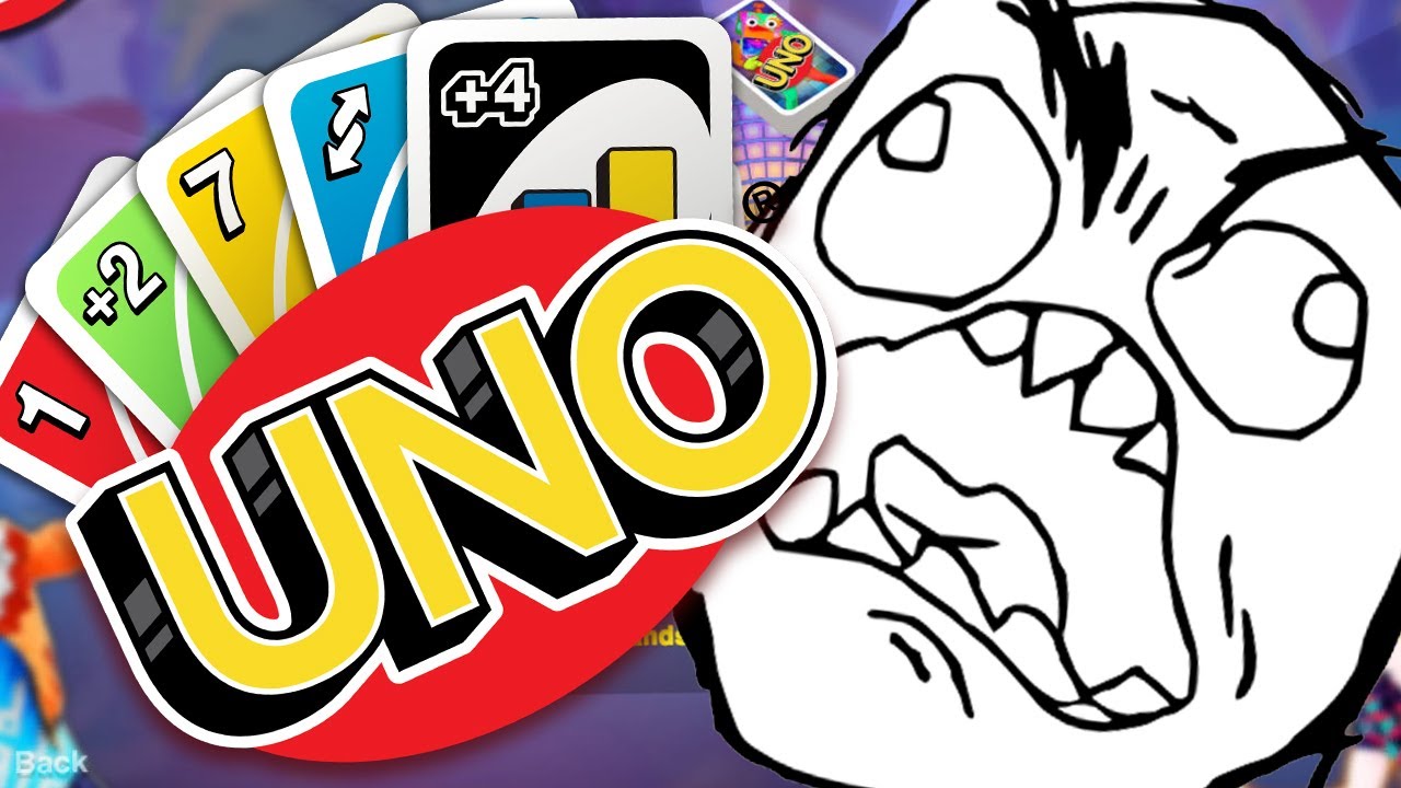 THE GAME THAT WILL MAKE ANYONE RAGE!? - UNO | JeromeASF moddedzone