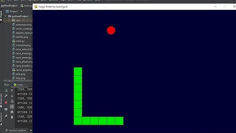 Pygame juego Snake serpiente [ Parte 2 de 2 ]