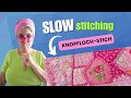 Slow stitching - der Knopflochstich einmal anders