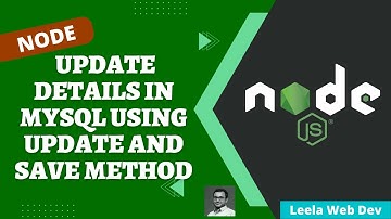 45. Update Product Details using Update and Save method in Sequelize with Express Node App - NodeJS