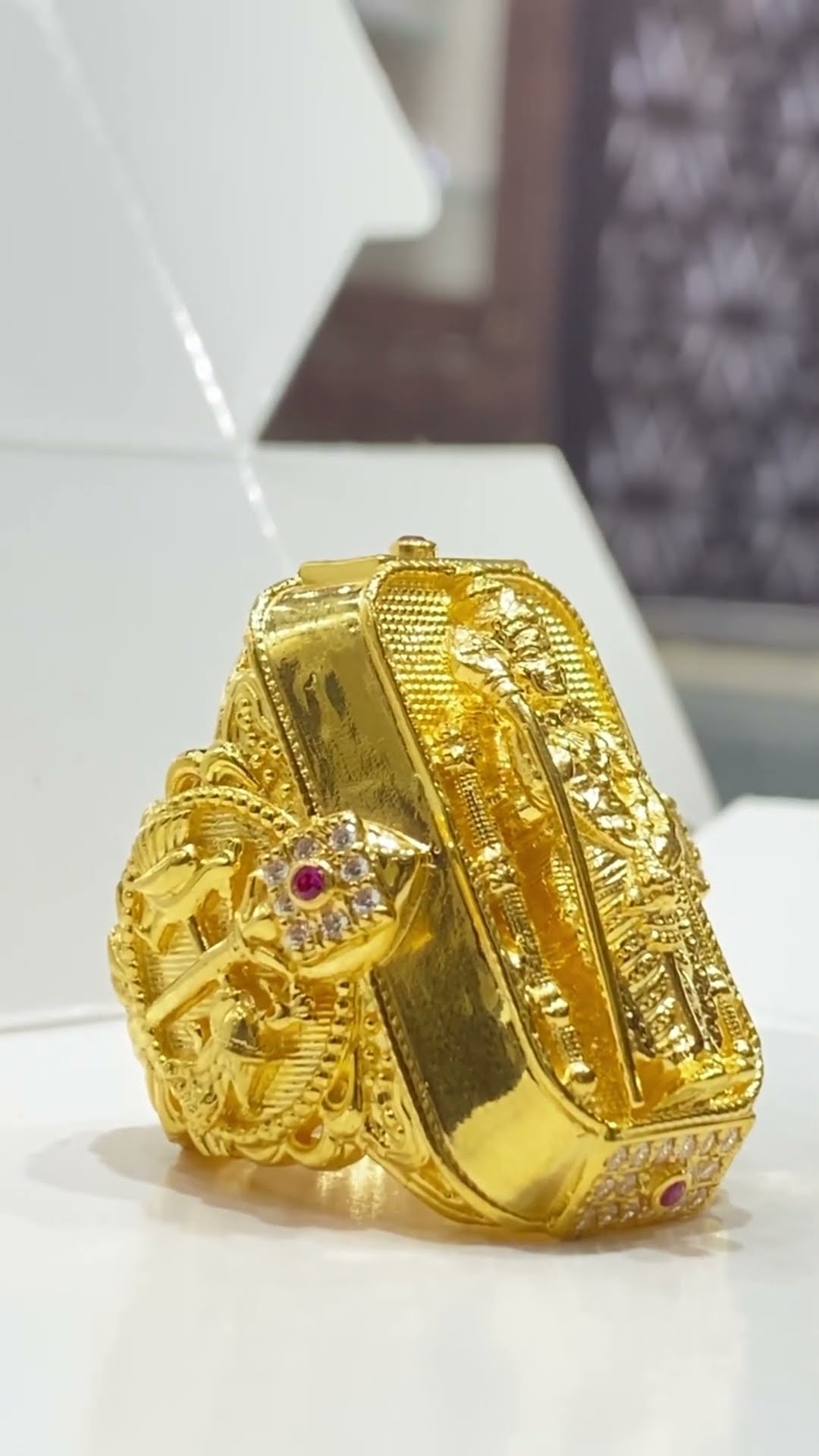 Lord Kumaraswamy Gold Ring | Raj Jewels