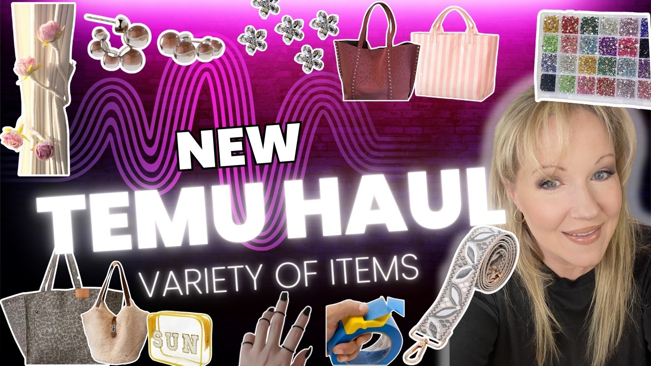 NEW TEMU Haul!  HELP! I CAN'T DECIDE THEY ARE ALL AMAZING!