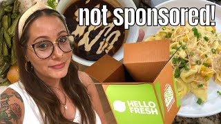 BRUTALLY HONEST Hello Fresh Review 2022 *NOT SPONSORED* Cook 5 Meals With Me  Is it worth it? $$$