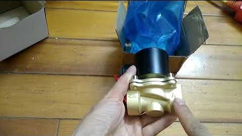 Van điện từ phi 21mm 27mm 34mm thường đóng dùng điện 220v hoặc 24v