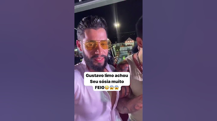 Gusttavo Lima achou seu sósia muito feio 😂