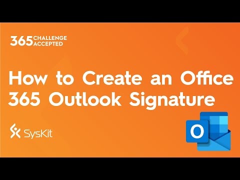 How to Create an Office 365 Outlook Signature