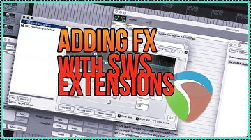 Adding FX to tracks with SWS Extensions in REAPER