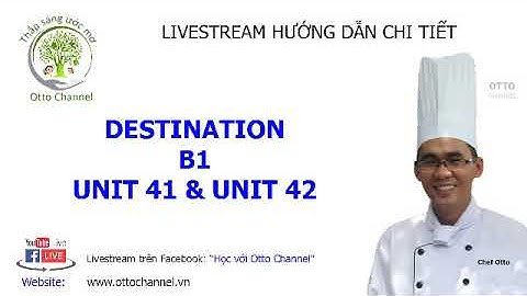 Destination B1 - Unit 41 & Unit 42