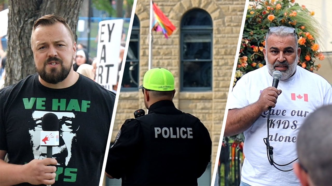 Muslims continue Calgary protests against LGBTQ-indoctrination in schools