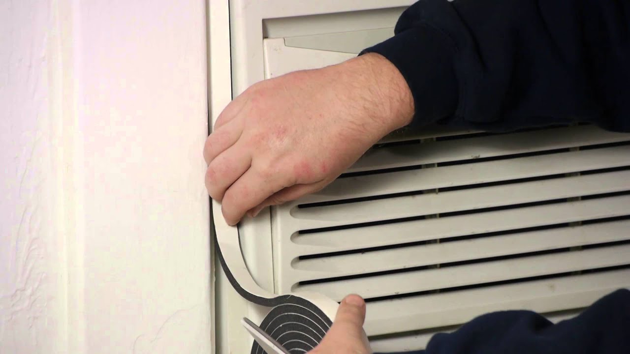 How to Seal around a Window Air Conditioner 