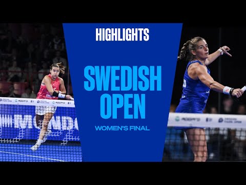 Women's Final Highlights Josemaría/Sánchez Vs Salazar/Triay Swedish Padel Open 2022