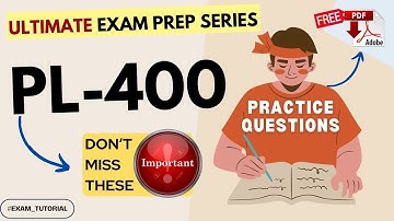 EP01: PL-400 Examen Tutorial🔥BELANGRIJKE ONDERWERPEN🔥| Microsoft Certified Power Platform Develop...