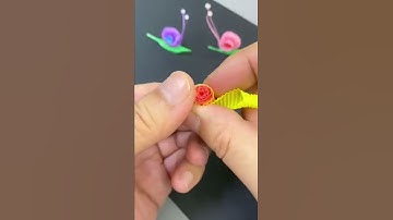 Làm con Ốc Sên cute cho Bé |Make a cute Snail for Kids