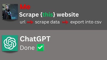 Web Scraping Using ChatGPT #openai #chatgpt #webscraping | extract data from website