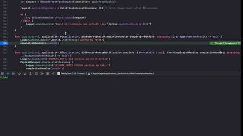 Background fetch simulation