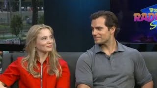 Famous Henry Cavill and Freya Allan Cute moments Wealth