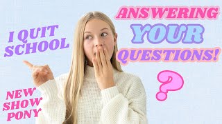 ANSWERING YOUR QUESTIONS! Q&A