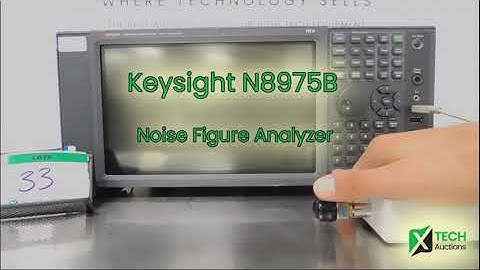 Keysight N8975B Noise Figure Analyzer