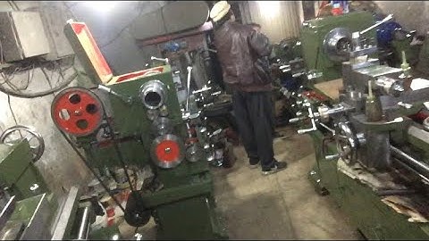 Visit new Lathe machine hi class lathe machine #technology #hardwork #mechanical #work