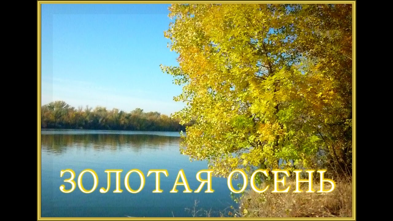 Золотая осень затопили печку