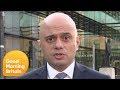 Sajid Javid Says Corbyn Is Frightened as He Makes U-Turn on General Election | Good Morning Britain