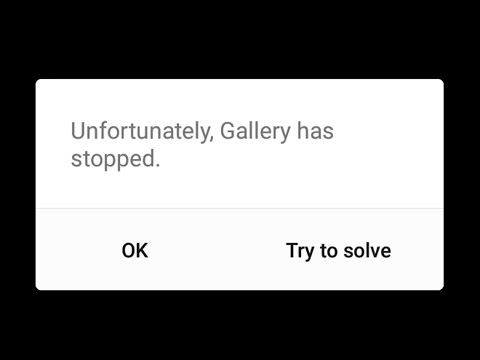 Unfortunately Gallery has stopped working in Android|Tablet-How To Fix