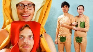 The Try Guys Try Cringey Couples Halloween Costumes