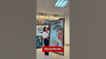 Bức tranh Tùng Hạc Diên Niên hay Tùng Nghênh Khách hoặc Tùng Hạc Đồng Xuân là gì?#tranhzenhouse