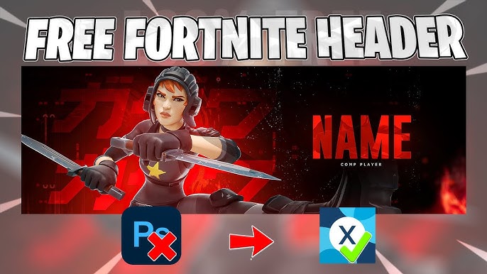 Make you the best fortnite header for twitter or twitch by Leffy02