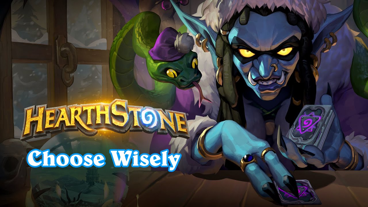 Choose wisely. Мадам Лазул Hearthstone. Мадам Лазул ХС.