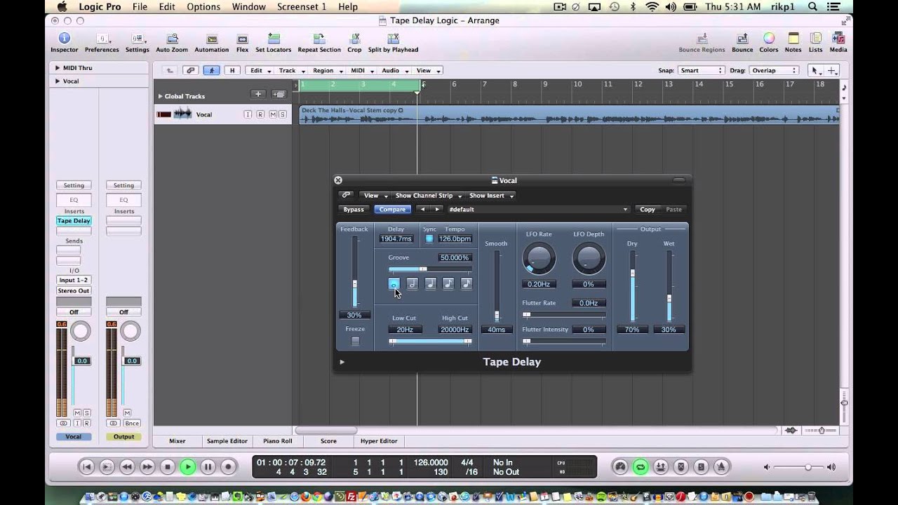 Tape Delay Movie YouTube