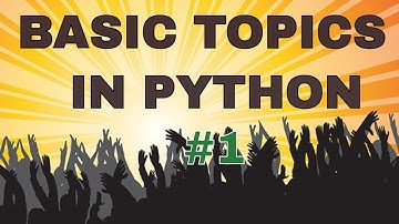 Become Proficient In Python Programming JT Devs | Basic Topics #1