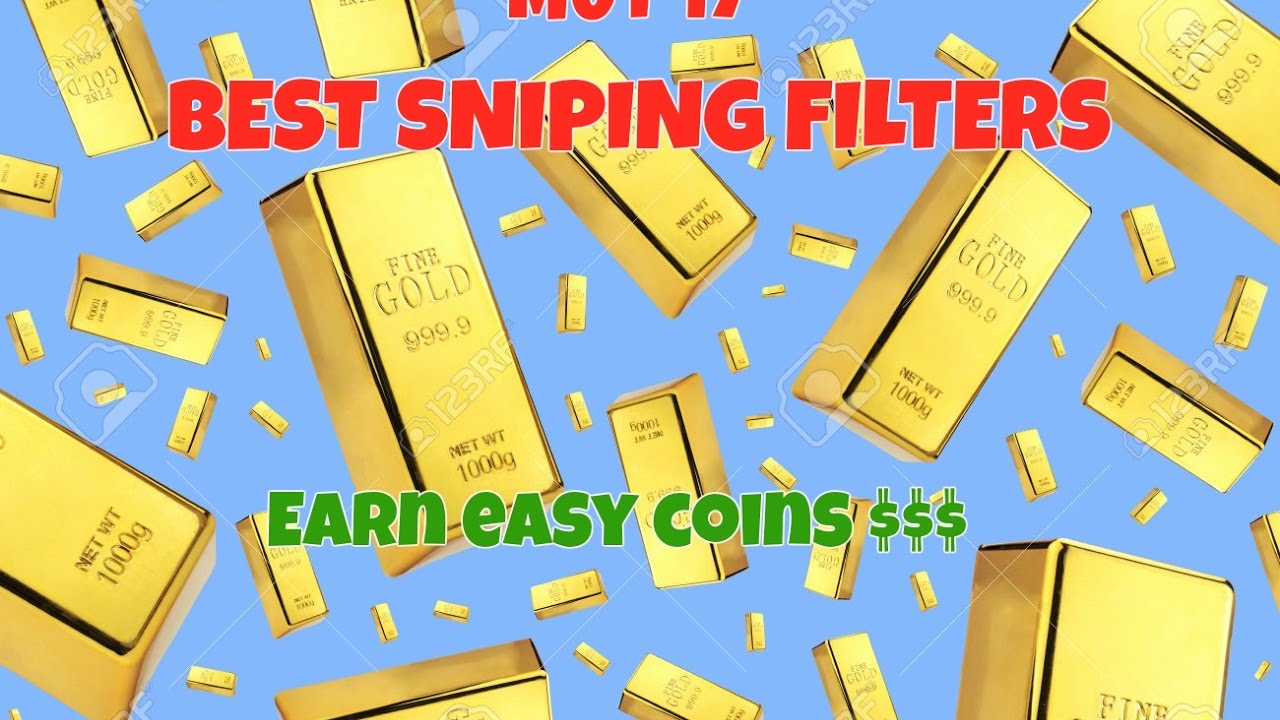 BEST SNIPING FILTERS!! MADDEN 17 MUT