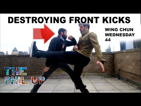 Hoe te verdedigen front Kicks