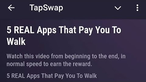 Taapswap 9 August Codes | 5 reaal apps that pay you to walk