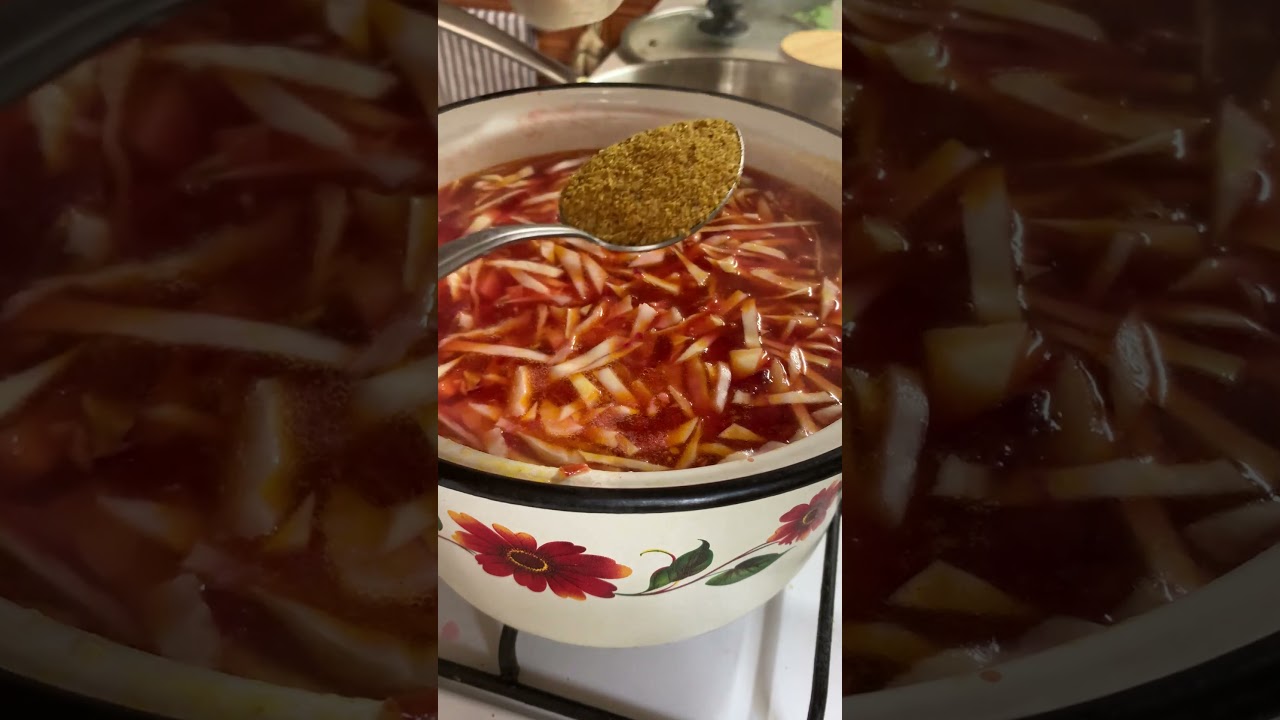 Простой и вкусный овощной суп🥣 