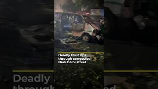 Deadly Blast Rips Through Congested Street Near New Delhis Red Fort