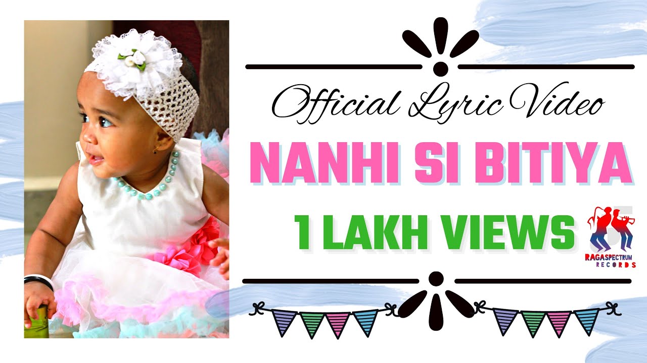 Mukesh Rathore   Nanhi Si Bitiya Official Lyrical Video  Song For Daughter