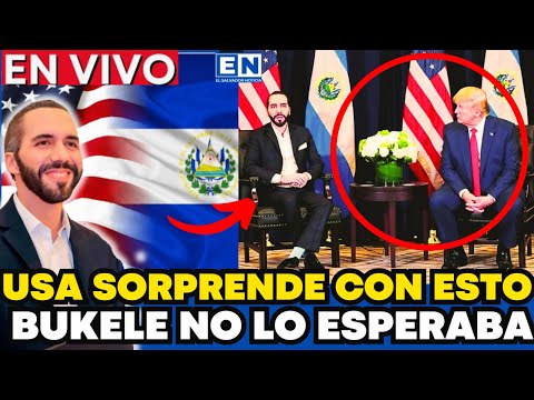 BUKELE NO LO PUEDE CREER ESTO DIJO ESTADOS UNIDOS DE EL SALVADOR NOTICIA 2024