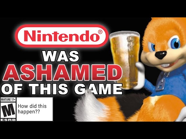 Nintendo's M RATED Platformer... Conker's Bad Fur Day class=