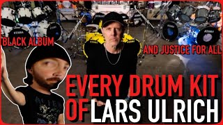 A Tour of Every Lars Ulrich Drum Kit - DonutDrums Reacts