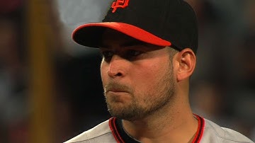 2010 NLDS Gm3: Sanchez fans 11 over 7 1/3 frames