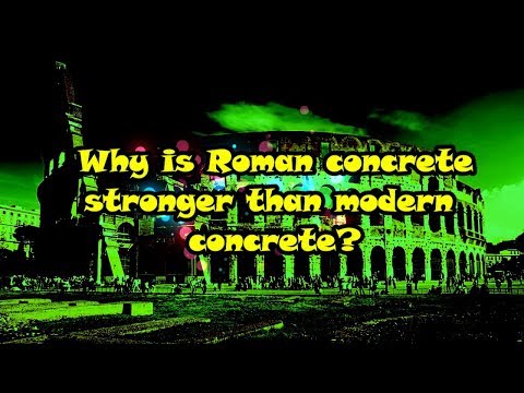 วีดีโอ: ชาวโรมันใช้คอนกรีตหรือไม่?