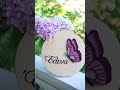 Stunning Custom String Art Butterfly Name Sign | Unique Handmade Decor #shorts