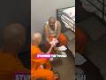 Brutal Prisoner’s Heart Melts Over a Gift for His Little Daughter #shorts